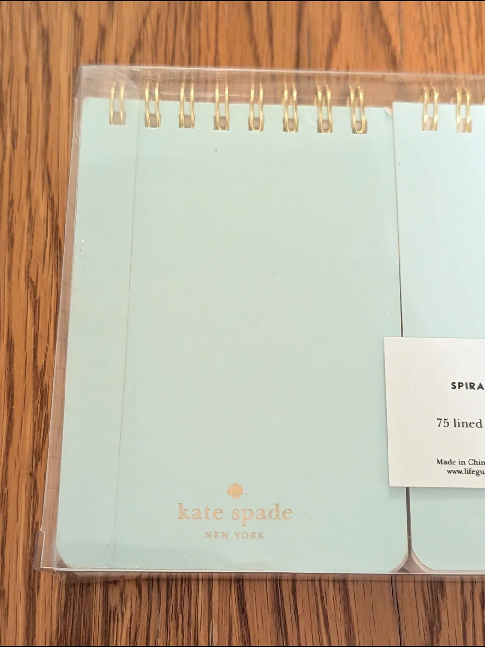 Kate Spade Mini Spiral Notepad Set of 3 Monochrome NYC Skyline